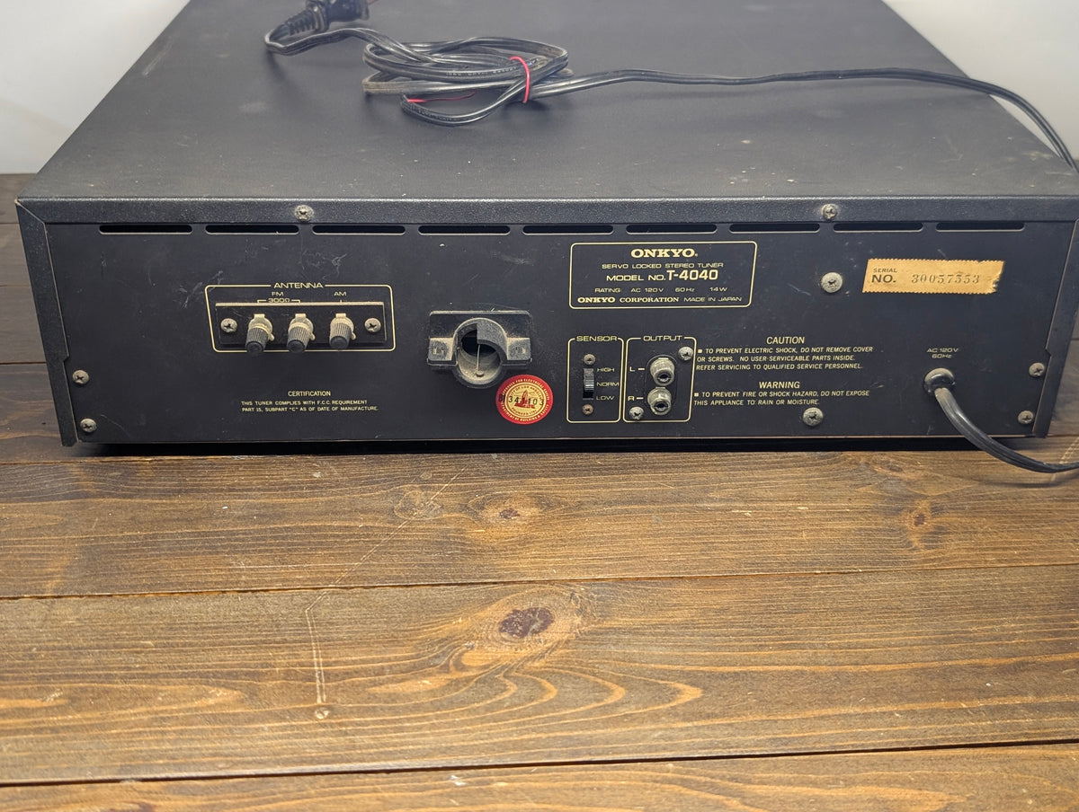 Onyko T-4040 (serial # 553)