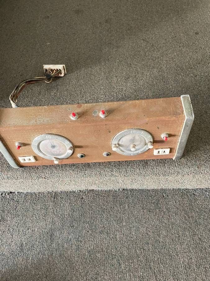 1950's Vintage Stove Top Clock - Crap4Cash -