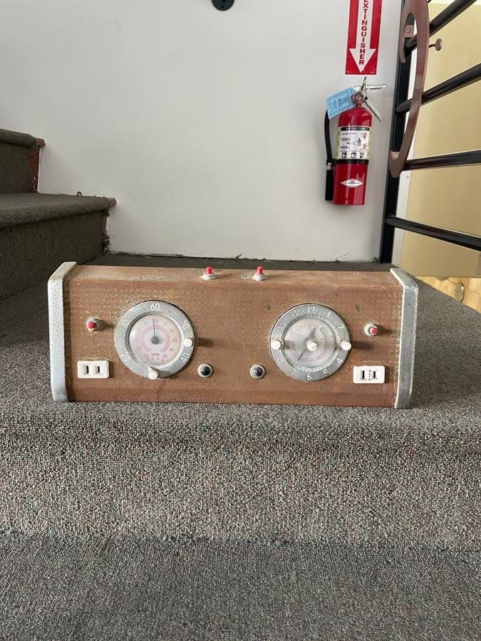 1950's Vintage Stove Top Clock - Crap4Cash -