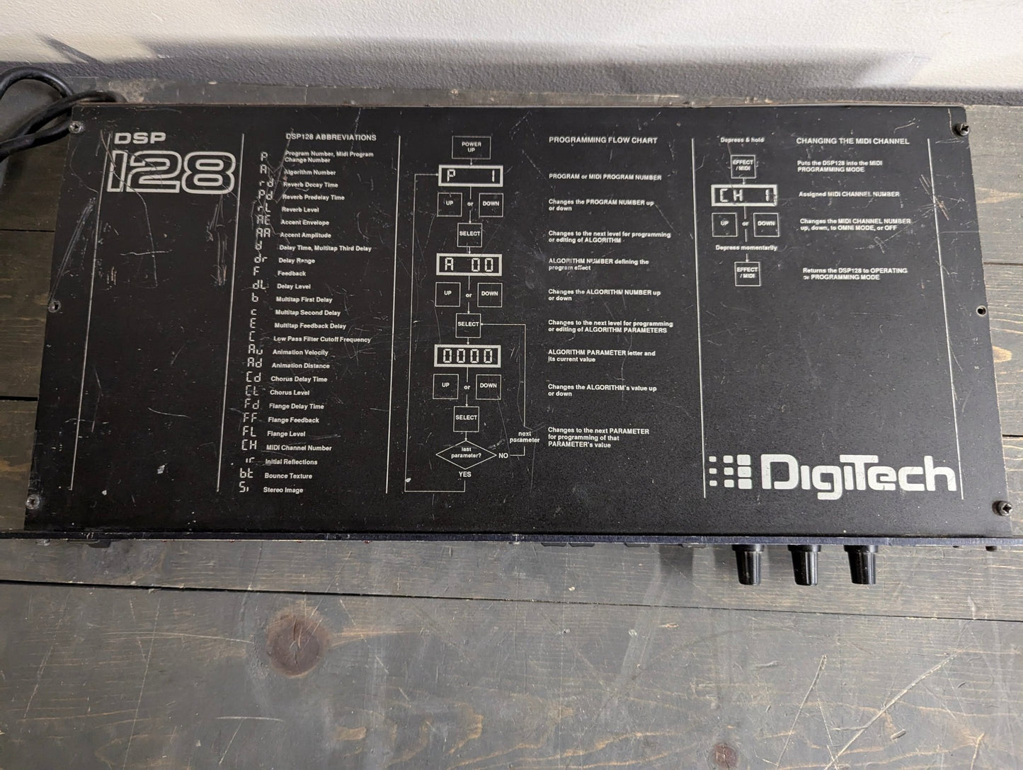 DigiTech DSP 128 Multi - Effects Processor - Reverb, Delay, Chorus, and More - Crap4Cash -