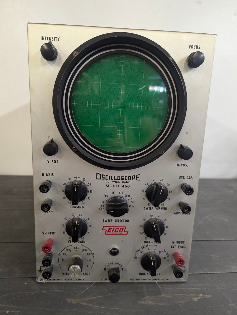 Eico Oscilloscope Model 460 - Crap4Cash -