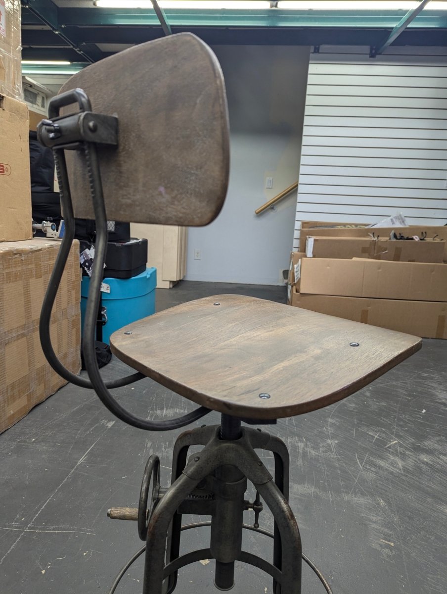 Pottery Barn Pittsburgh Desk Chair Vintage Style Swivel - Crap4Cash -