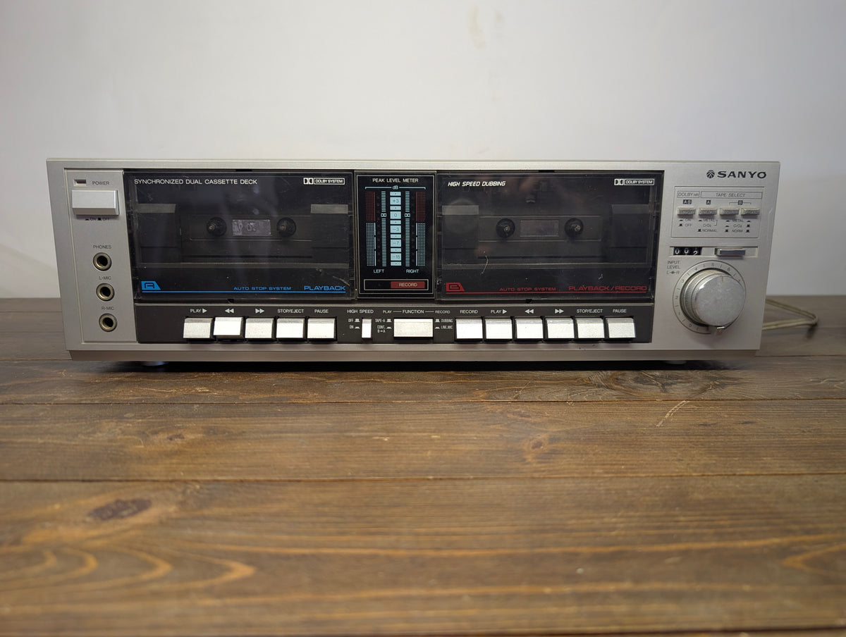 Sanyo RD W55 Tape Deck