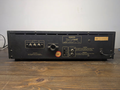 Onyko T-4040 (serial # 002)
