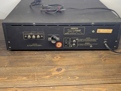 Onyko T-4040 (serial # 553)
