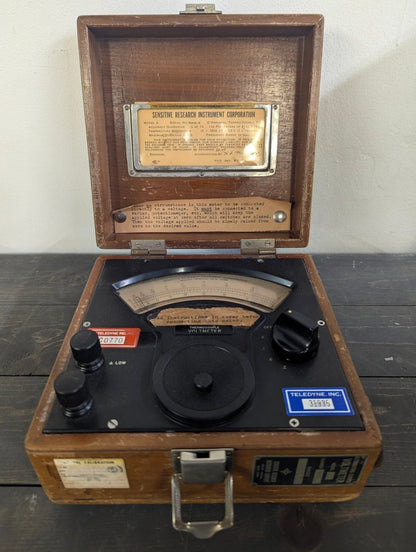 1951 Vintage AC Voltmeter by Teledyne and Sensitive Research Instrument Corporation - Crap4Cash - 