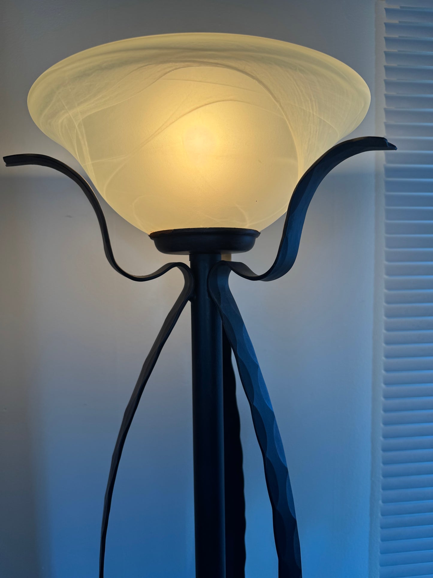 Vintage 80s Art Deco Floor Lamp