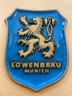 Lowenbrau Munich Beer Sign
