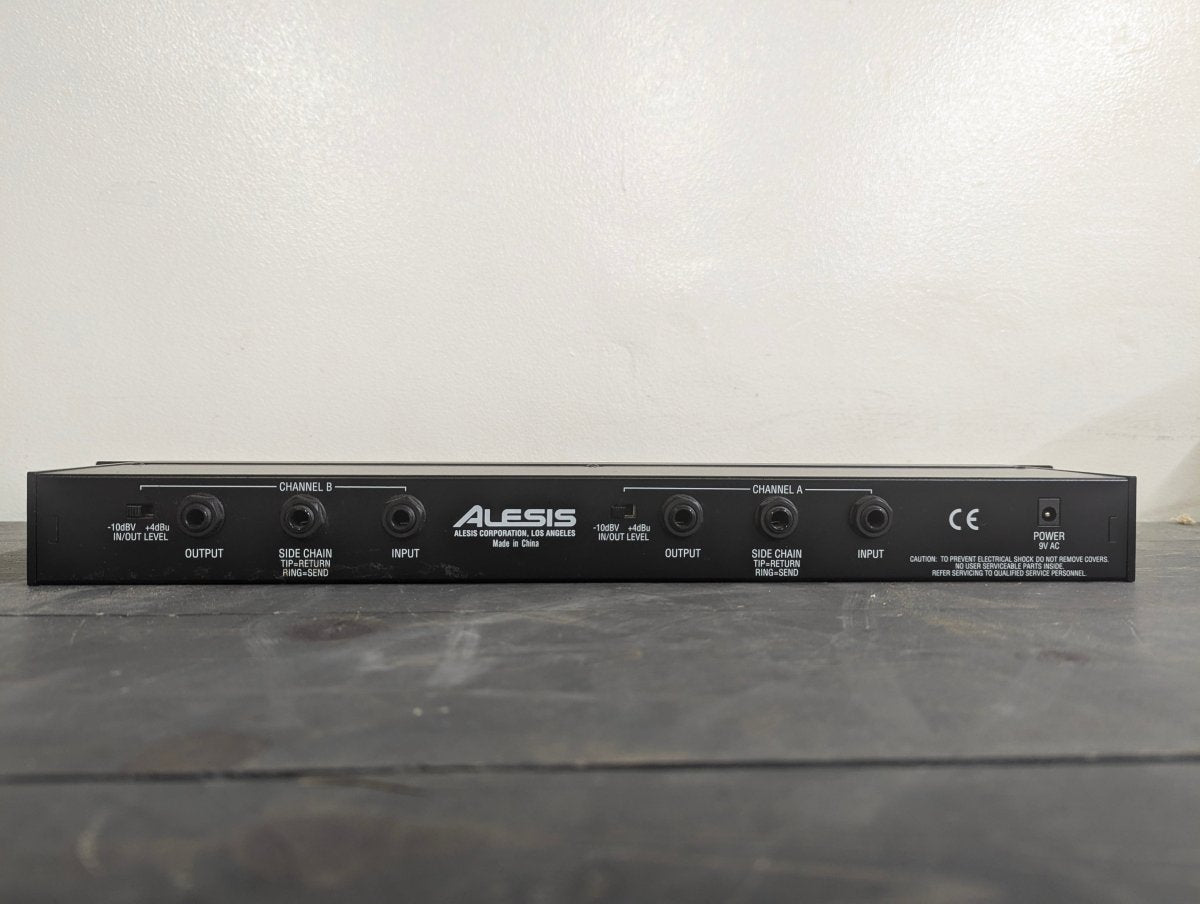 Alesis 3630 Dual - Channel Compressor/Limiter/Expander/Gate - Crap4Cash - 