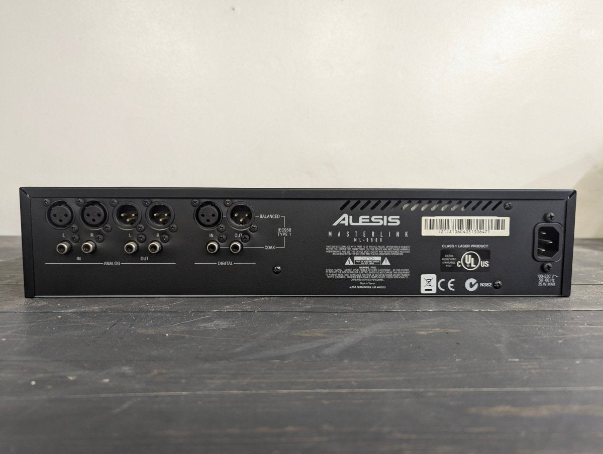 Alesis Masterlink ML 9600 Hi - Res Master Recorder CD - Burner - Crap4Cash - 