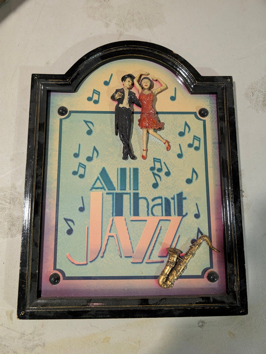 All That Jazz Vintage Style Sign - Crap4Cash - 