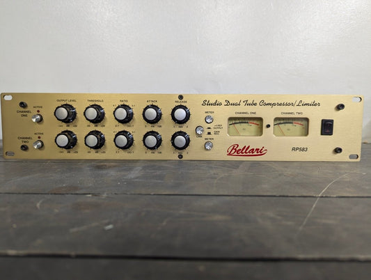 Bellari RP583 Studio Dual Tube Compressor/Limiter - Crap4Cash - 