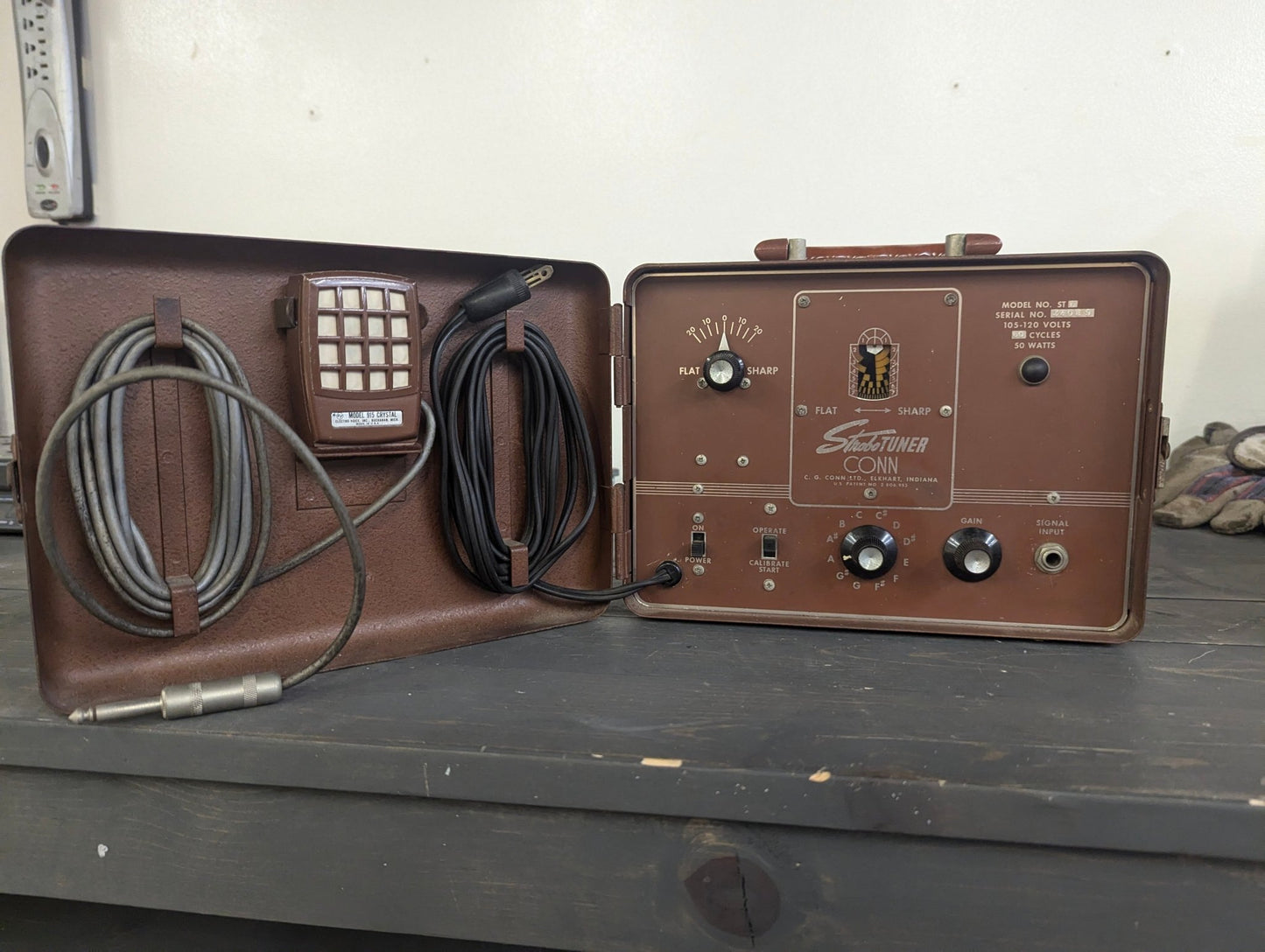 Conn ST - 6 Strobotuner - Vintage Analog Tuner - Used, Working Condition - Crap4Cash - 