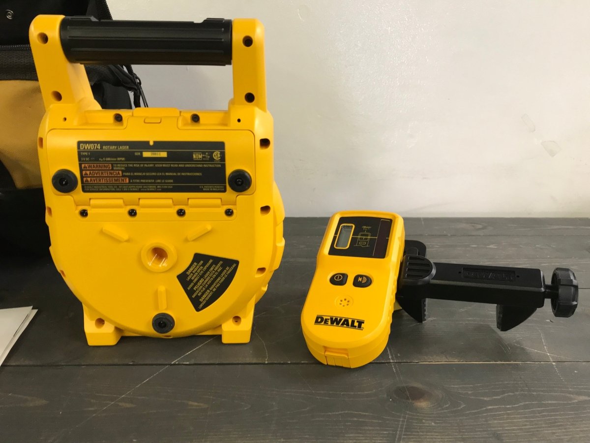 DeWalt DW074 Self - leveling Rotary Laser Kit - Crap4Cash - Tools