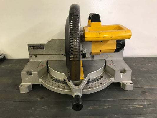 DeWalt DW705 12" (305mm), 15 Amp, 4000 RPM, Double Bevel Capacity Sliding Compound Miter Saw - Crap4Cash - Power Tools