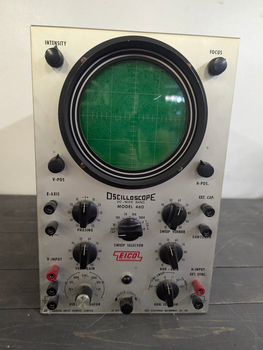 Eico Oscilloscope Model 460 - Crap4Cash - 