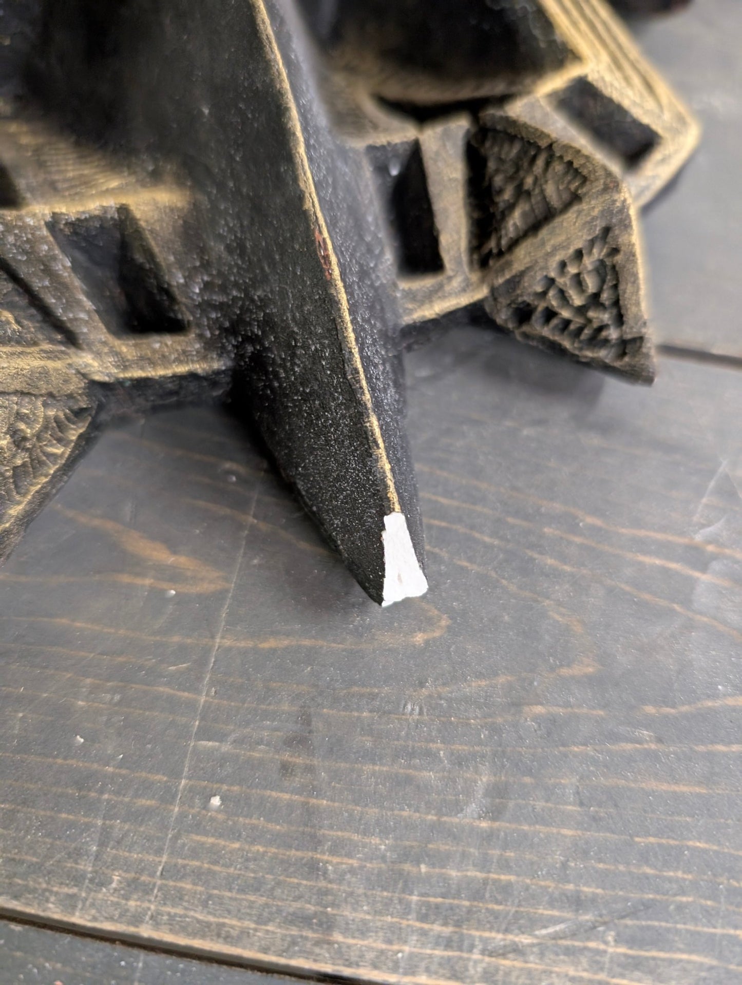 Gold/Black/Bronze Wall Hanging Mask Piece by Steven Eye - Crap4Cash - 