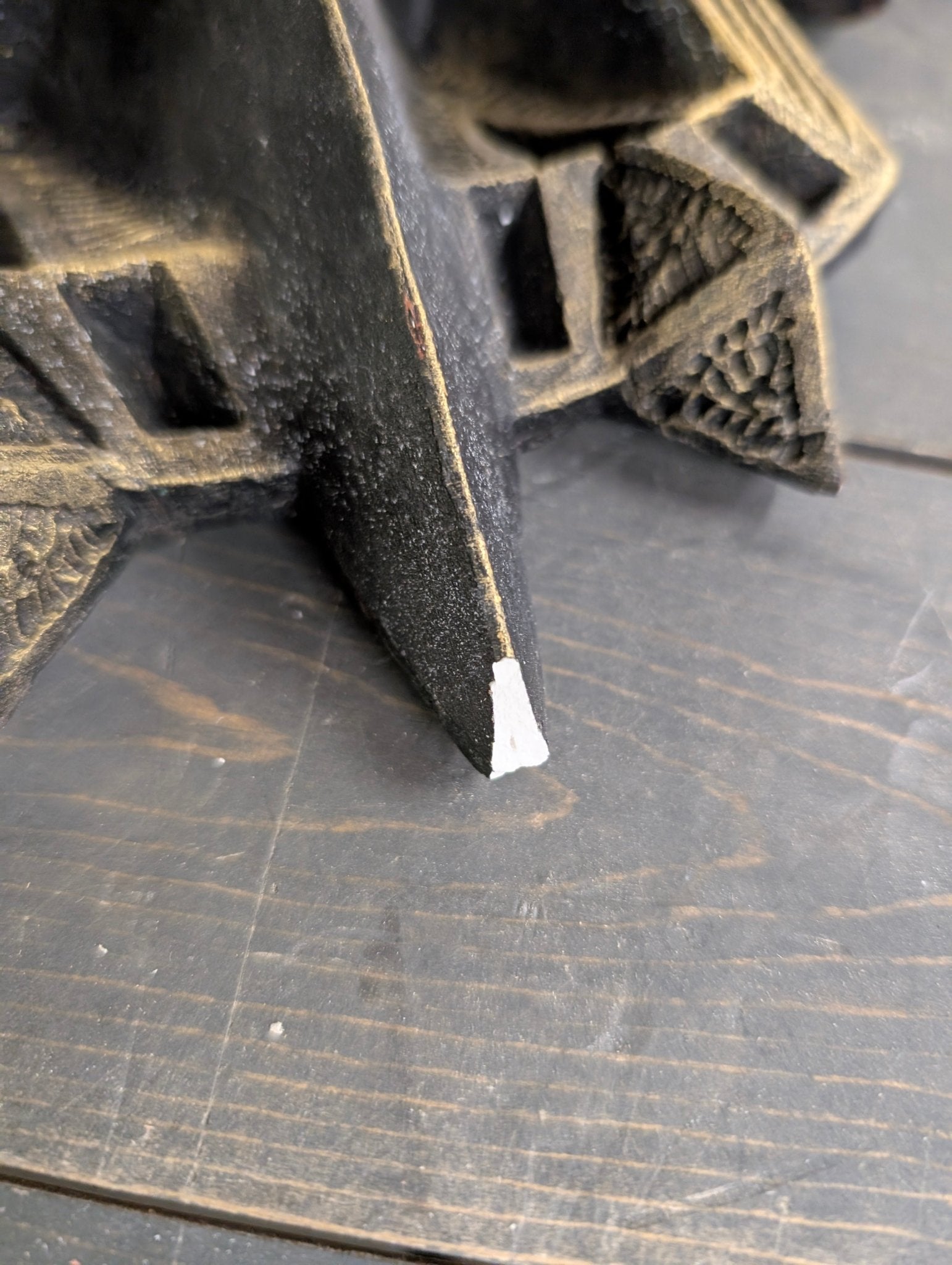 Gold/Black/Bronze Wall Hanging Mask Piece by Steven Eye - Crap4Cash - 