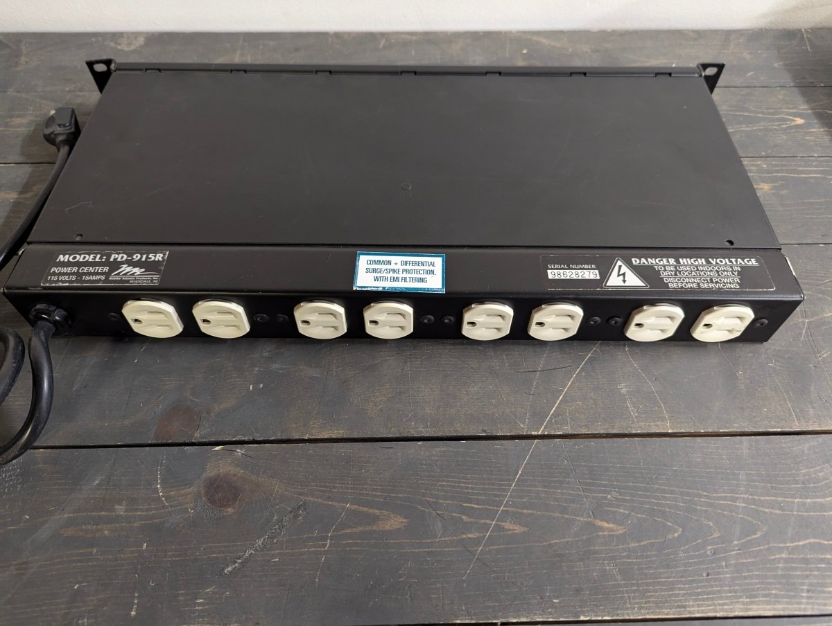 Middle Atlantic PD - 915R Power Distribution Unit - 9 Outlets with Surge Protection - Crap4Cash - 