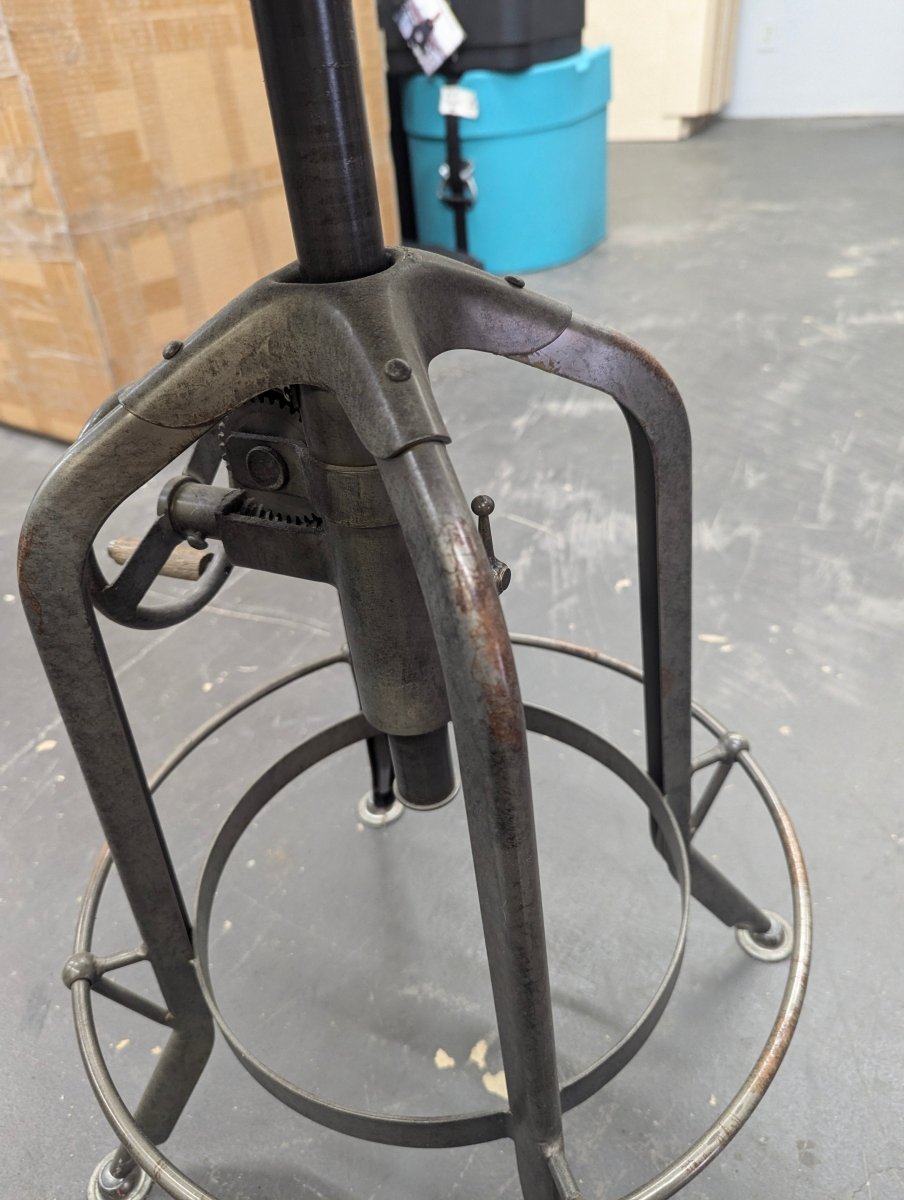 Pottery Barn Pittsburgh Desk Chair Vintage Style Swivel - Crap4Cash - 