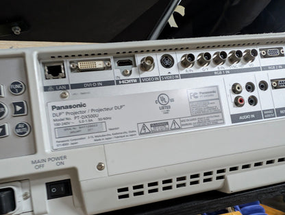 Panasonic DLP Projector PT-DX500U