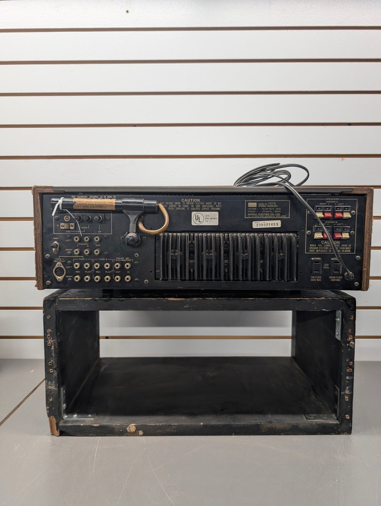 Sansui 7070 *For Parts or Repair*