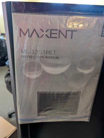 32" Maxent TV with Built In DVD Player