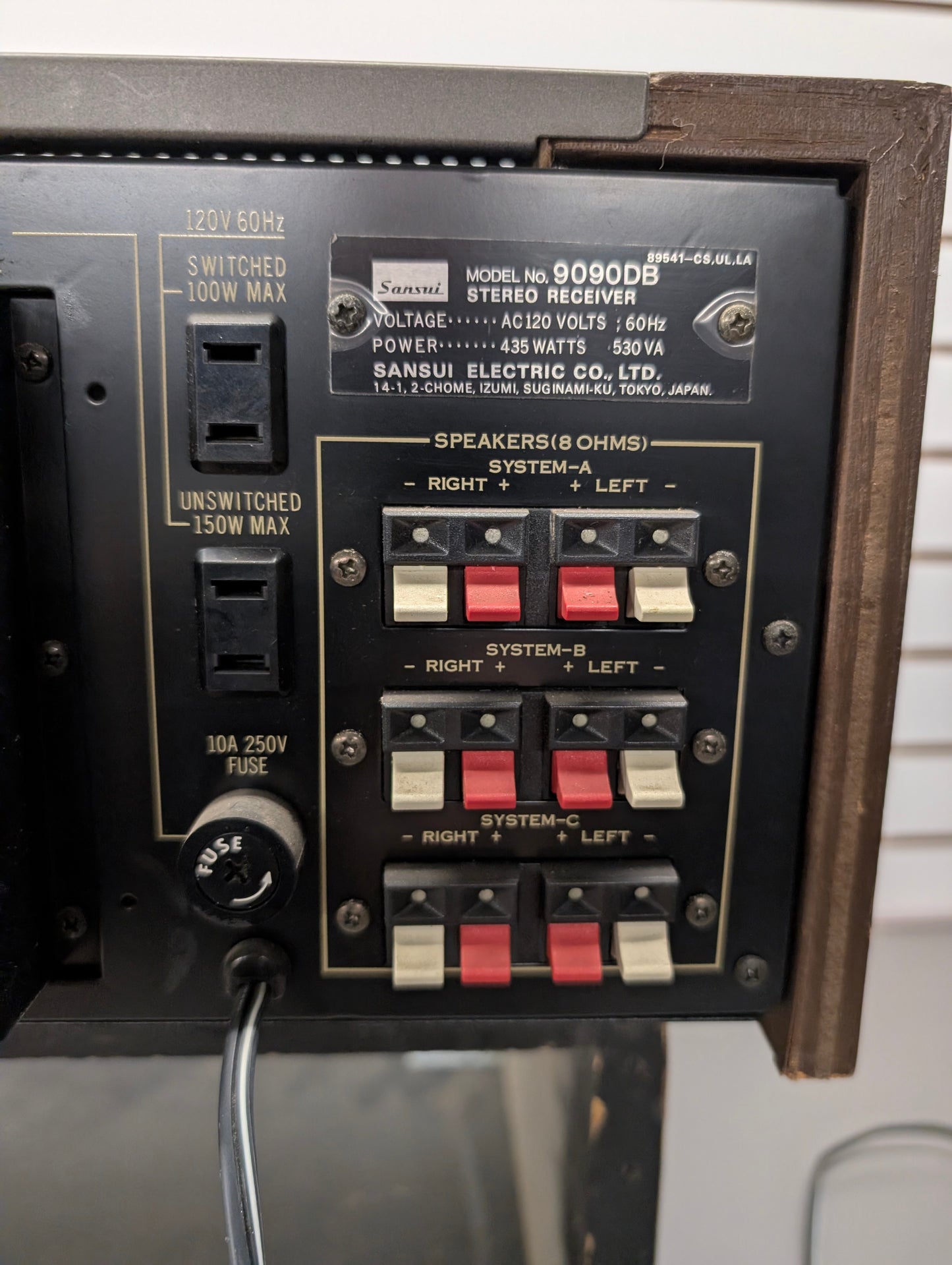 Sansui 9090DB Vintage Receiver