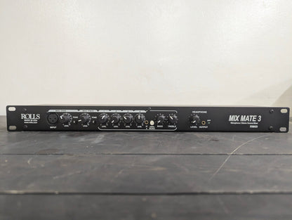 Rolls RM69 Mix Mate 3 Compact 3 - Channel Mixer Used Good Condition - Crap4Cash - 