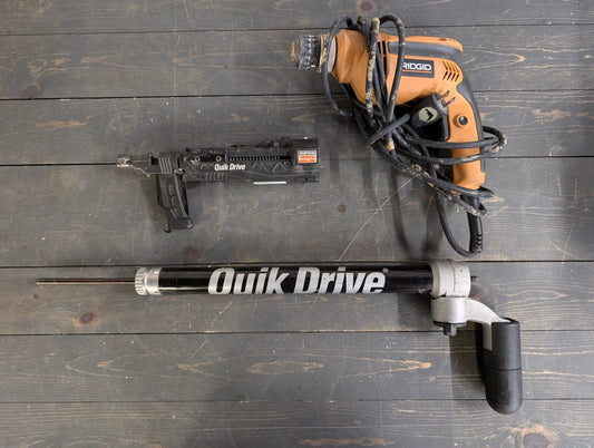 Simpson Quik Drive Strong - Tie Roofing G3 Series Attachments and Rigid R7000 Drill - Crap4Cash - 