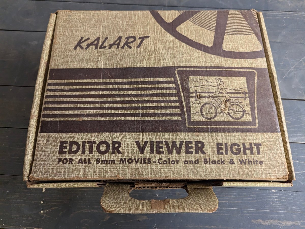 Vintage 1950s Kalart Editor/Viewer - 8mm Film Editing Tool - Fully Functional - Crap4Cash - 
