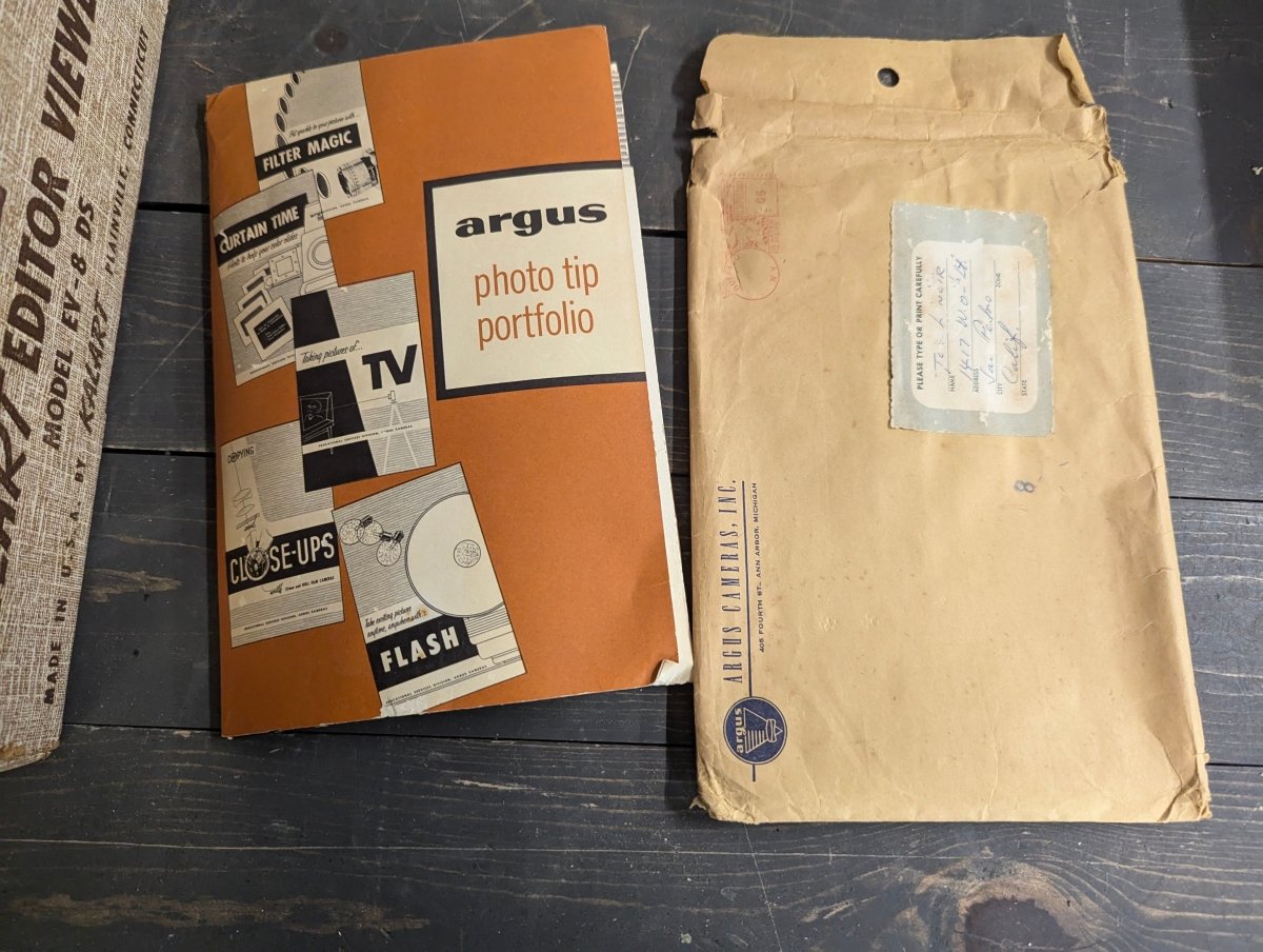 Vintage 1950s Kalart Editor/Viewer - 8mm Film Editing Tool - Fully Functional - Crap4Cash - 