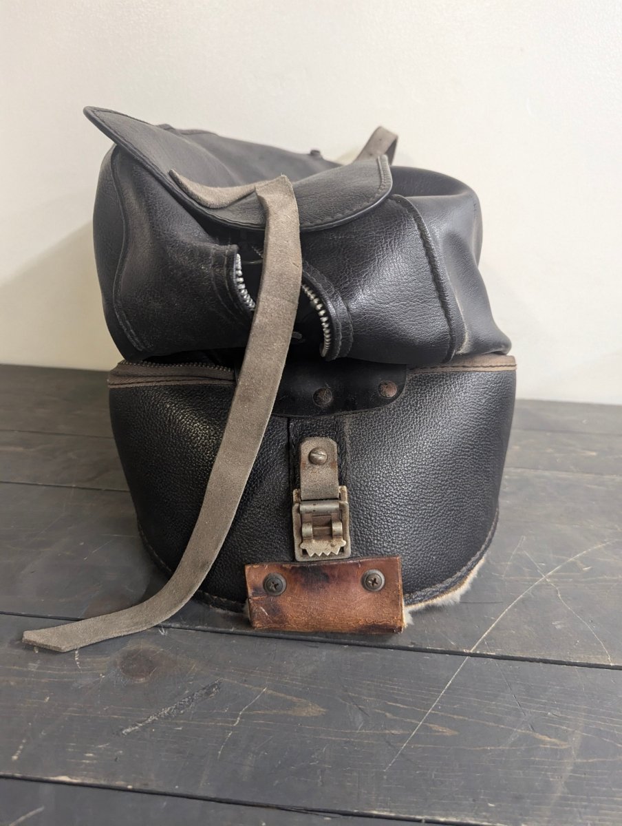Vintage Harro style leather BMW Gas Can Bag - Crap4Cash - 
