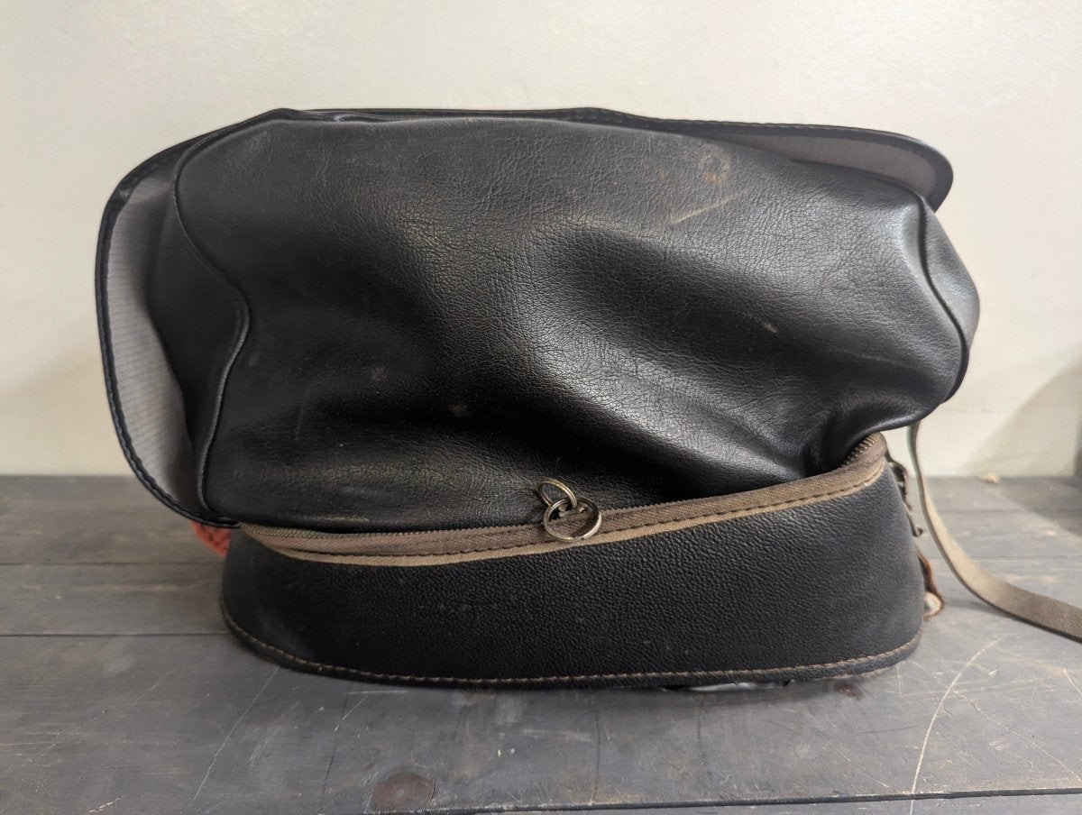 Vintage Harro style leather BMW Gas Can Bag - Crap4Cash - 