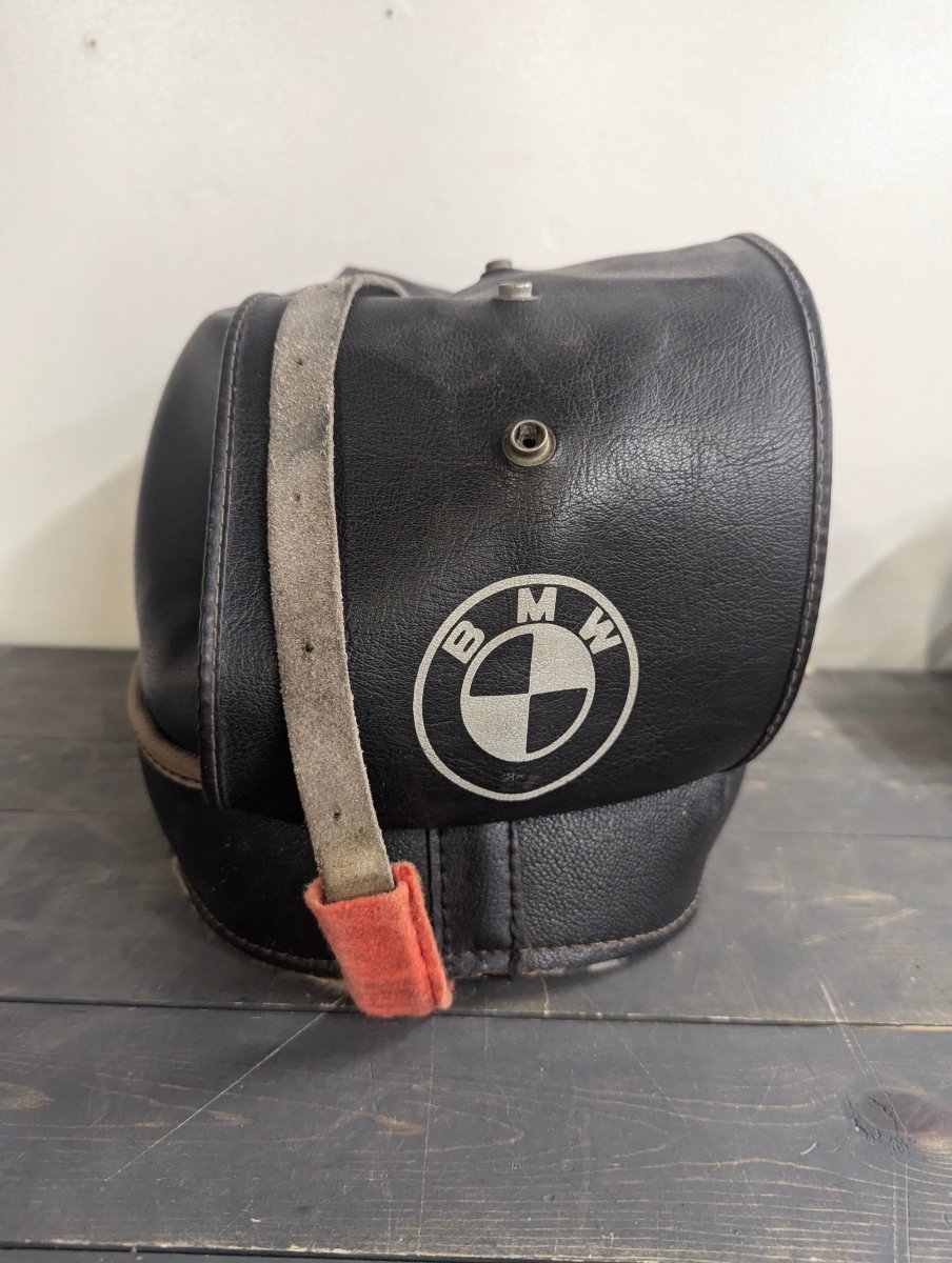 Vintage Harro style leather BMW Gas Can Bag - Crap4Cash - 
