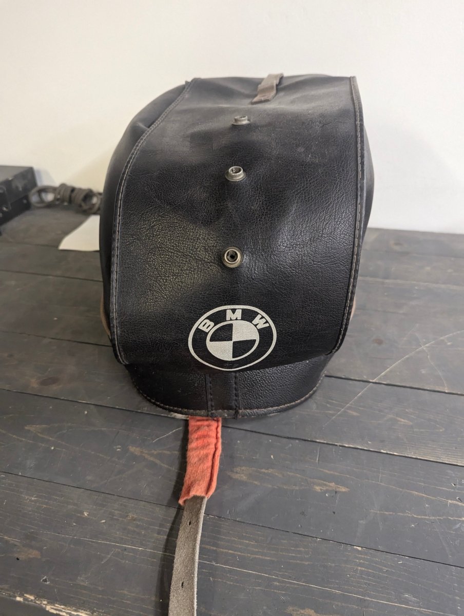 Vintage Harro style leather BMW Gas Can Bag - Crap4Cash - 