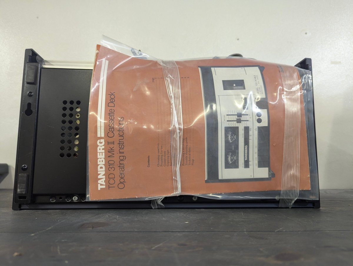 Vintage Tandberg Model TCD 310 MkII Cassette Deck - Classic Hi - Fi Audio - Tested & Working - Crap4Cash - 