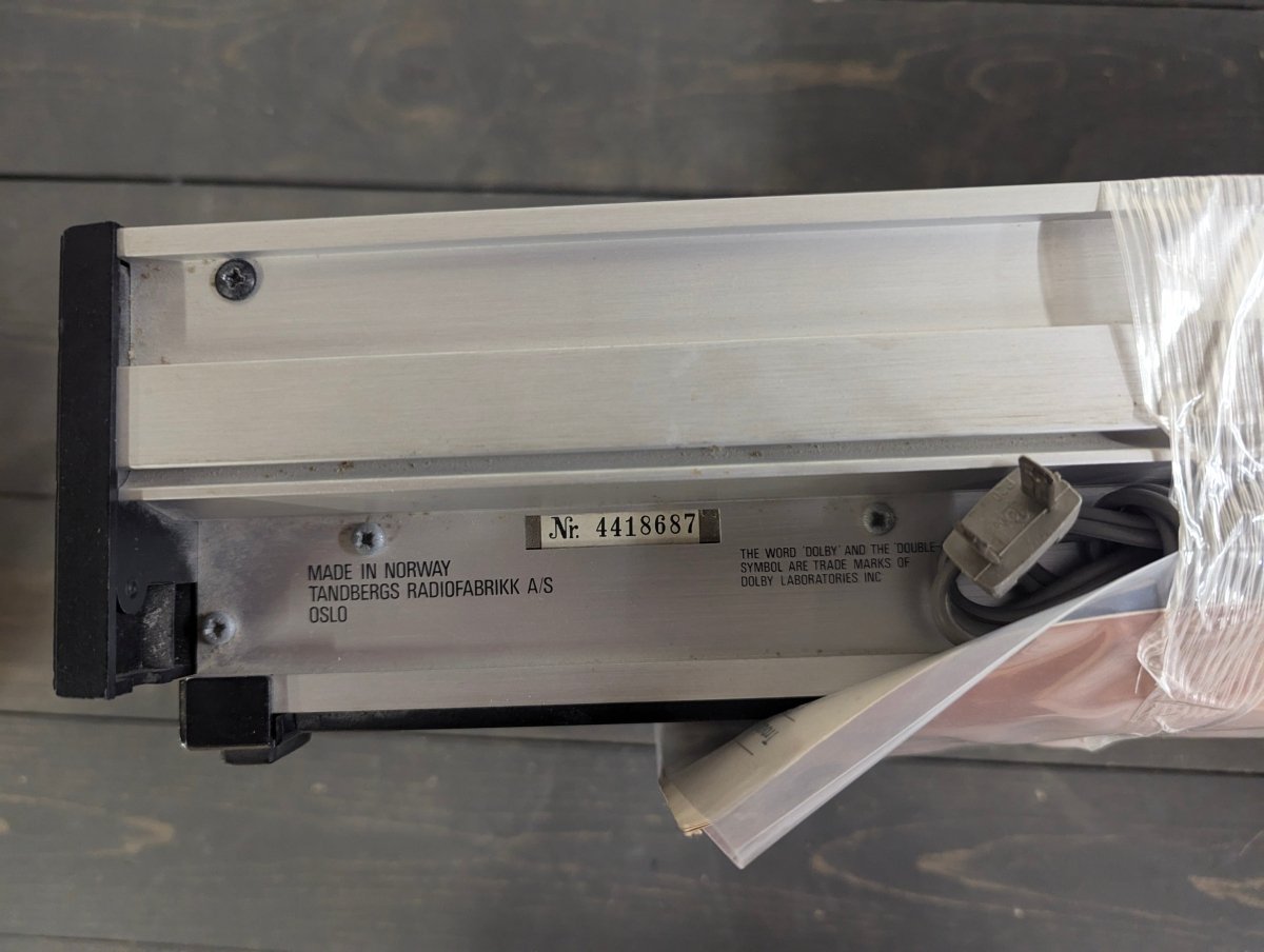 Vintage Tandberg Model TCD 310 MkII Cassette Deck - Classic Hi - Fi Audio - Tested & Working - Crap4Cash - 