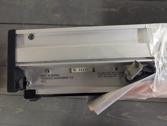 Vintage Tandberg Model TCD 310 MkII Cassette Deck - Classic Hi - Fi Audio - Tested & Working - Crap4Cash - 